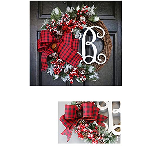 Couronne de Noël artificielle durable pour simplifier votre décoration - 8