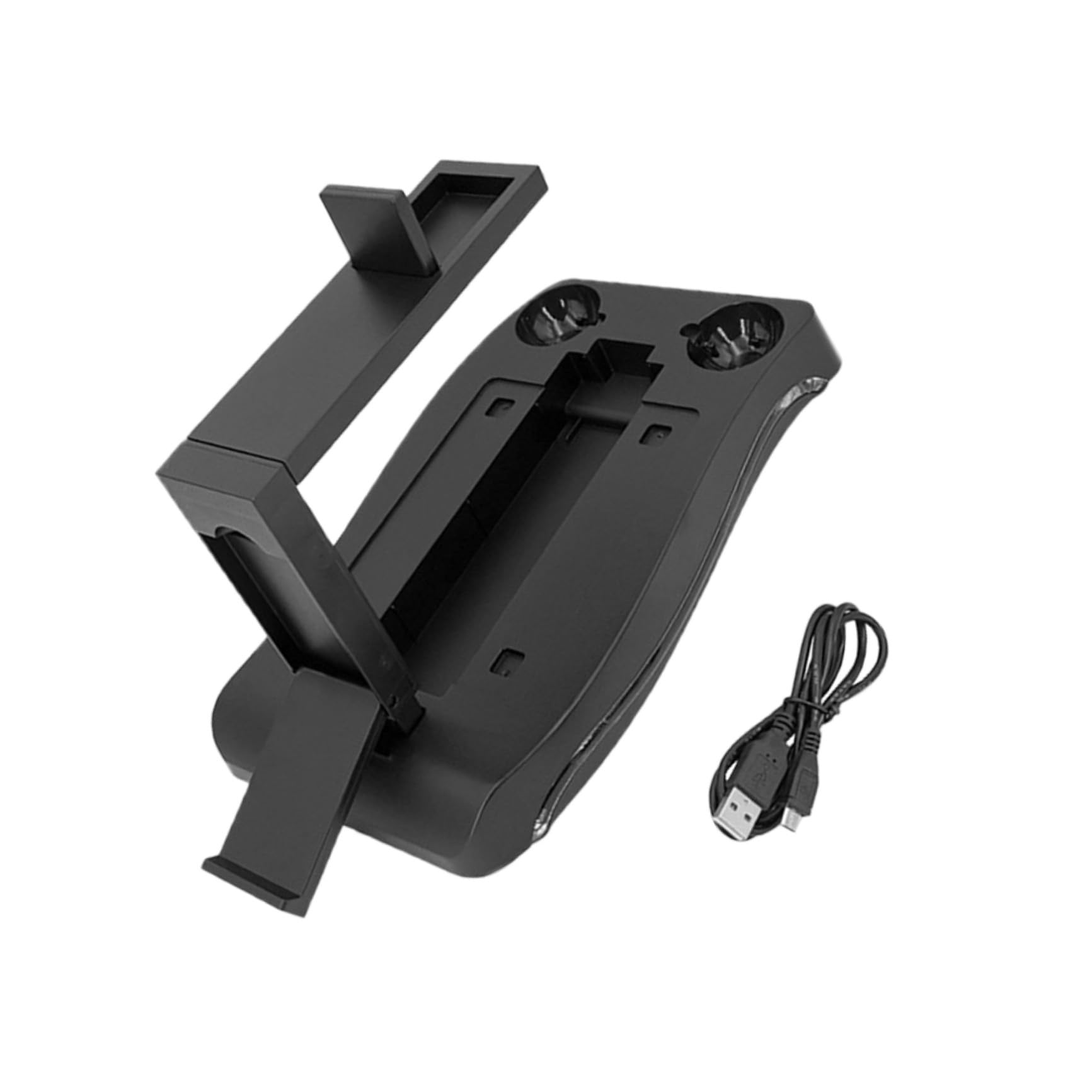 Station de Charge pour Manettes VR, Support de Console Noir en Abs