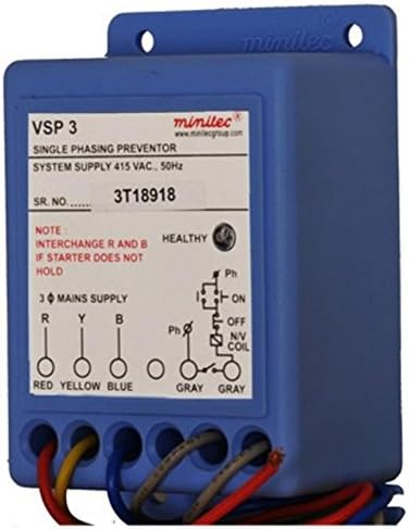VSP3/415 VAC Phase Failure Relay