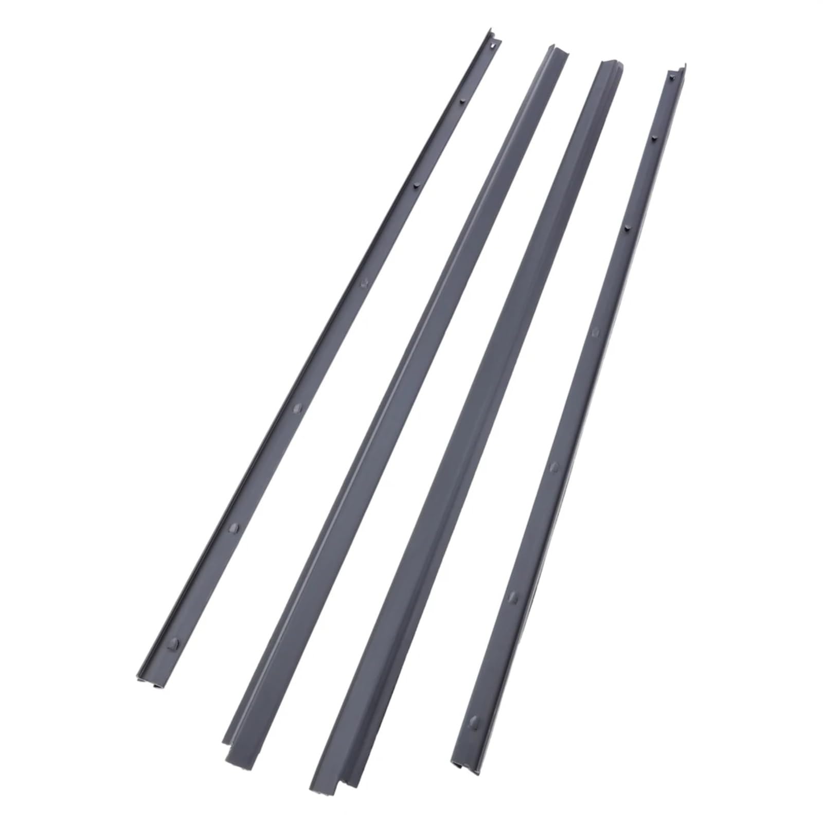 Automotive Window Seals Compatible with Nissan for Hardbody for Navara D21 1986-1997 Window Glass Seals Door Belt Weatherstrip Outer Inner 4Pcs