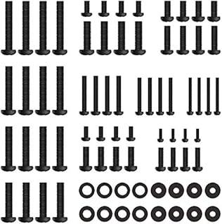 PERLESMITH Universal TV Mounting Hardware Kit Fits Most TVs, Includes M4, M5, M6 and M8 TV Screws, Washers and Spacers for TV and Monitor Mounting up to 80 inches, PSUHP