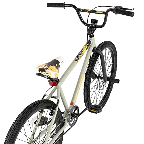 Hiland Vélo pour Enfant Vélo BMX Freestyle 24/26 Pouces pour Garçons et Filles Adolescents avec Protection de Chaîne Roue Libre Girs/Bleu… - Image 4