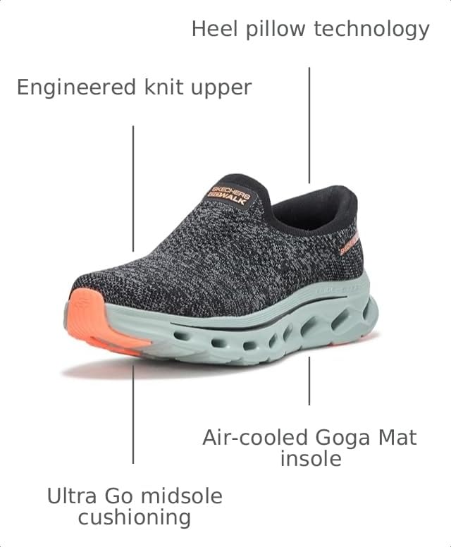 Image of Skechers Men's Go Walk Glide Step 2.0 Caleb Hands Free Slip-ins