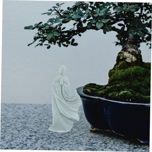 Bonsaï Zen avec Statue de Bouddha pour Décoration de Bureau Calme - 7
