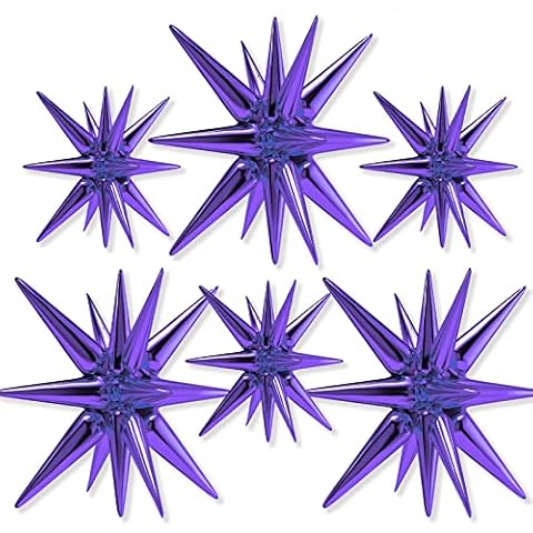 PartyWoo 14-Pointed Starburst Balloons Set Cover
