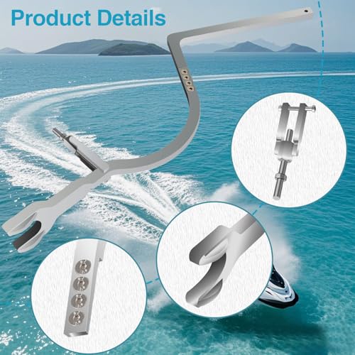 Image of EVRBUL Improved Drive Shaft Tool Carbon Seal Carbon Ring Seal Removal Tool Drive Shaft C-Clip Remover Compatible with Seadoo GTI GTR GTS GTX RXP RXT Replace#: 529036026