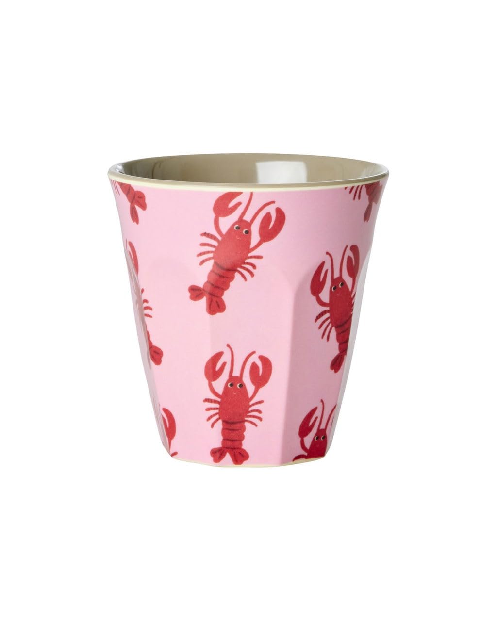 Rice Lot de 6 petits gobelets en mélamine Coral Ocean