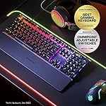 SteelSeries Apex Pro HyperMagnetic Gaming Keyboard — Adjustable Actuation — OLED Screen — RGB – USB Passthrough​ - Image 2