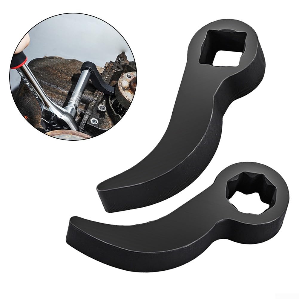 Oniissy Testa adattatore per barra di porco da 14 mm per strumento di riparazione auto con design a doppia interfaccia, testa adattatore a leva per manutenzione auto, 14 mm, per strumento di rimozione