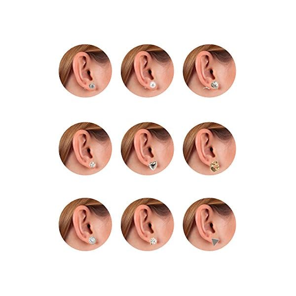 BBTO-24-Pairs-Stud-Earrings-Crystal-Pearl-Earring-Set-Ear-Stud-Jewelry-for-Girls-Women-Men-Silver-and-Gold 24 Pairs Stud Earrings Crystal Pearl Earring Set Ear Stud Jewelry for Girls Women Men, Silver and Gold