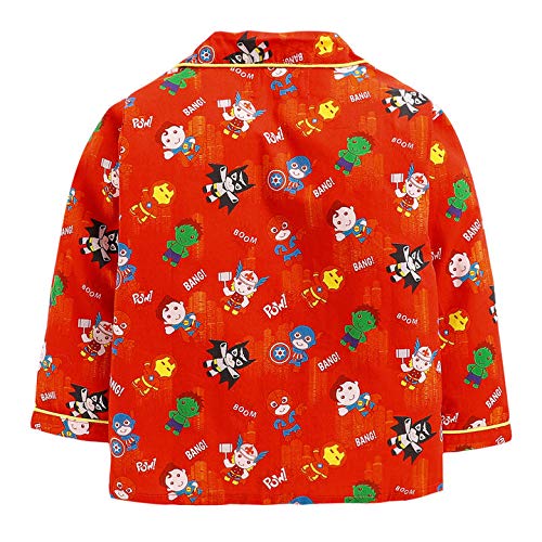 Image of Boy's & Girl's Cotton Printed Night Suit Set Pack of 1