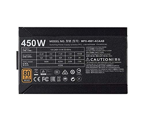 Build My PC, PC Builder, Cooler Master MWE 450