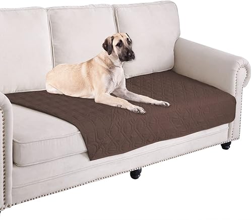 Miniatura 116 de Ameritex - Manta impermeable para cama de perro, manta reversible para muebles, cama, sofá (30 x 70 pulgadas, color gris y gris oscuro)