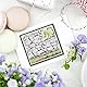 GLOBLELAND Klare Stempel Mit Wandhintergrund Für DIY Scrapbooking Begrenzungswandrahmen Silikon Klare Stempelsiegel Transparente Stempel Für Karten Fotoalbum Tagebuch Heimdekoration