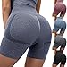 Short de course - Taille haute - Pour femme - Sport - Fitness - Yoga - Opaque - Sans couture - Pantalon de fitness pour entraînement de gymnastique, yoga - Pantalon de jogging - BL702