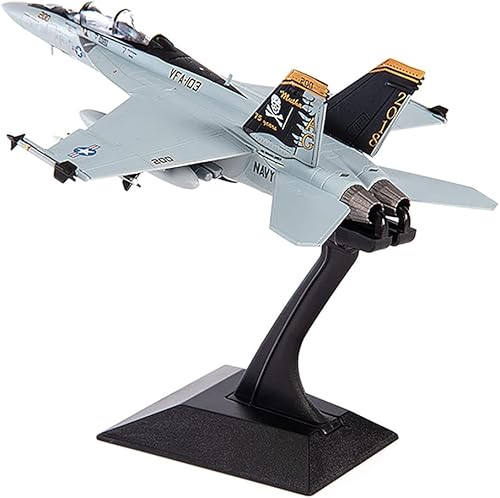 Miniatura 5 de Motor city classics Escala 1144 FA-18F Super Hornet Marina de los Estados Unidos VFA-103 Jolly Rogers, edición del 75 aniversario, 2018 -