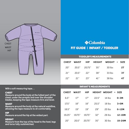 Combinaison de neige bébé pour protéger du froid Columbia Snuggly Bunny 74