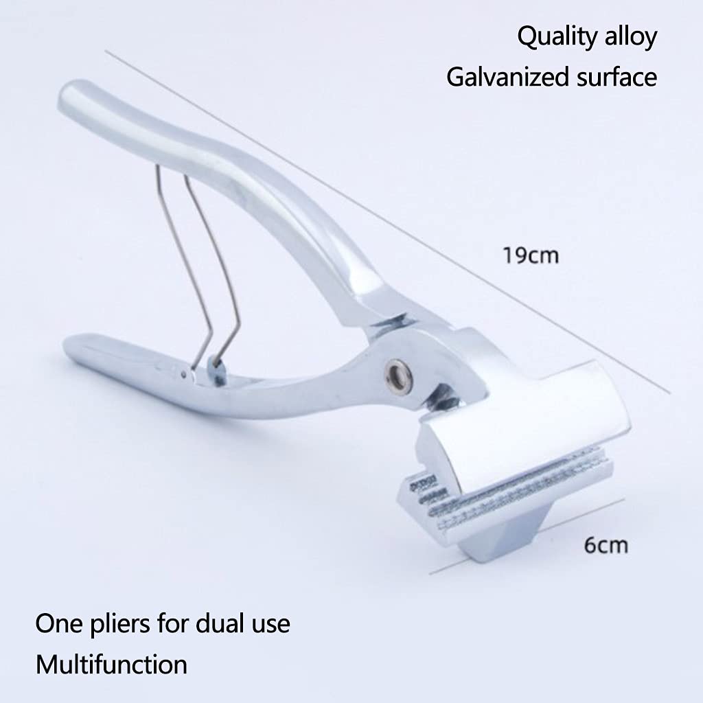 Guojiang Wide 6cm Alloy Art Tool Professional Canvas Pliers With Spring Return Handle Mating Jaws Canvas Stretching Tool Canvas Stretching Pliers