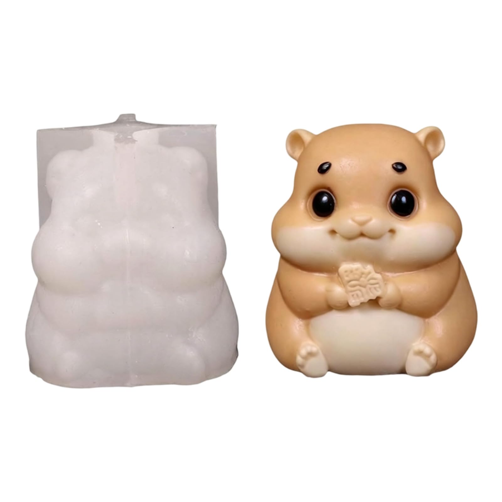 Kalttoy Squirrel Shaped Making for Holiday Decorations and Gift Silicone Squirrel