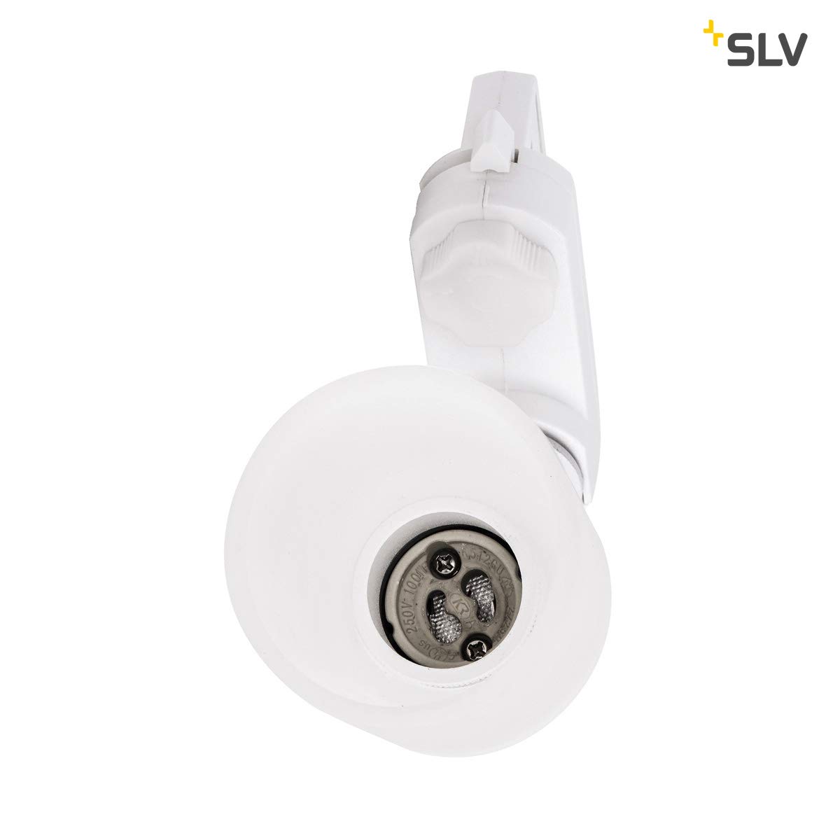 SLV faretto sistema trifase PURI TRACK QPAR51 vetro/faretto, spot LED, faretto a plafone, sistema a binari, illuminazione di interni / GU10 10W bianco