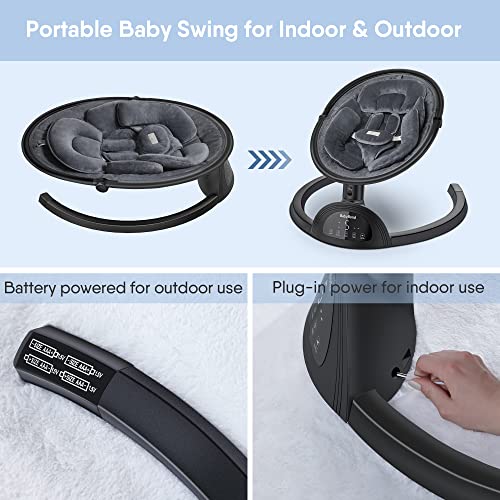 Baby Swings for Infants, BabyBond Bluetooth Infant Swing with Music