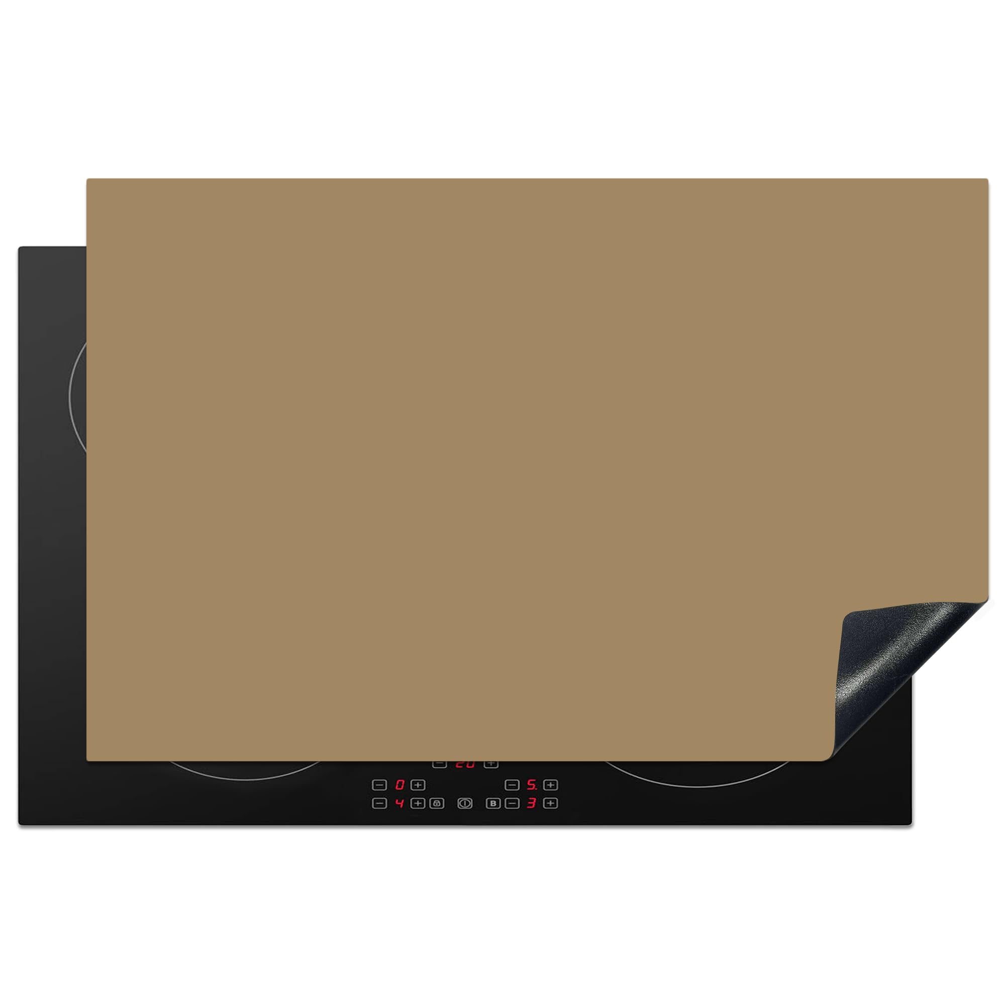 KitchenYeah® Inductie beschermer 81.6x52.7 cm - Een met verschillende