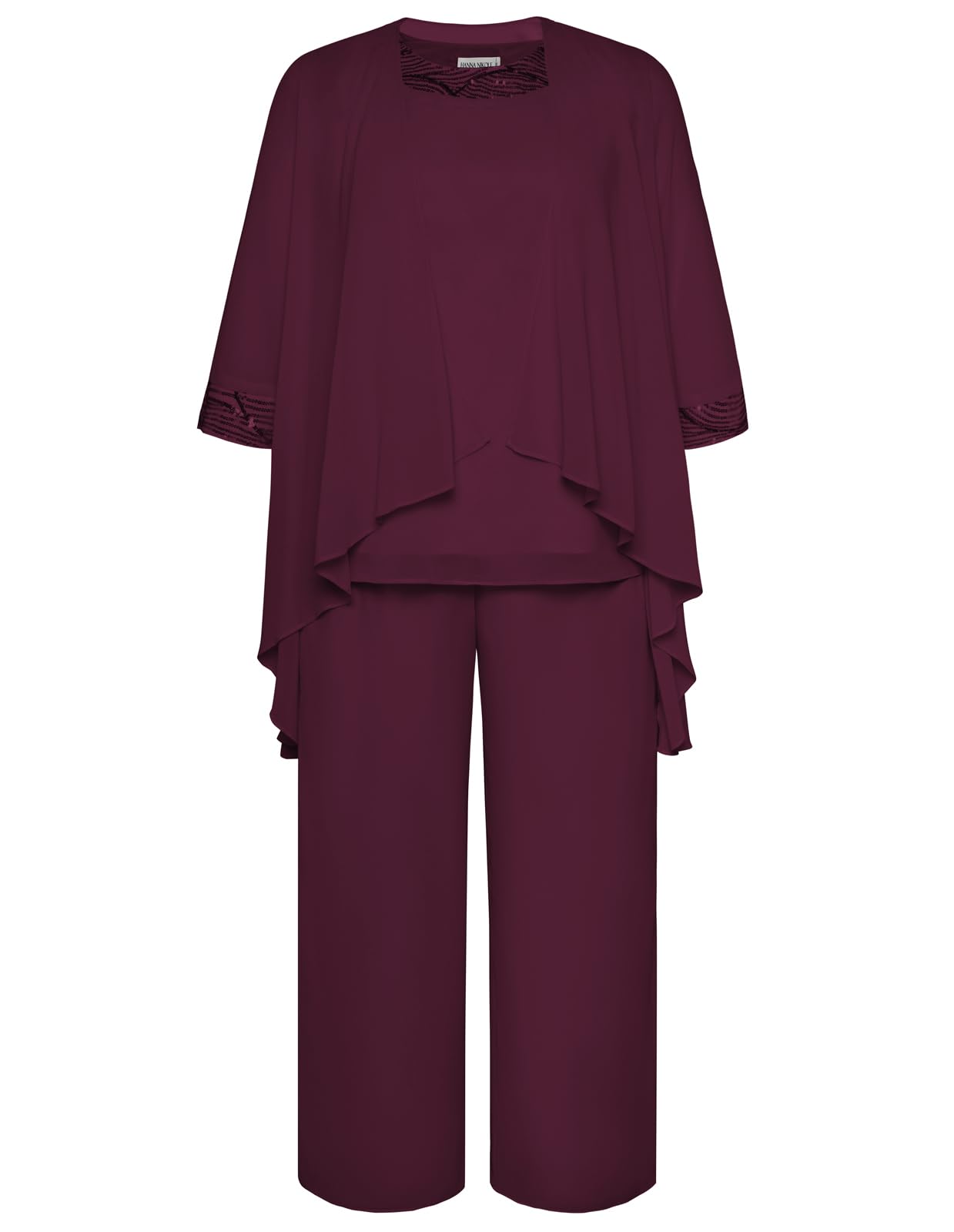 Hanna Nikole Plus Size Mother of The Bride Suit