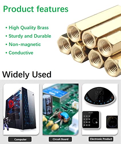 CONPHERON Distanziatori Esagonali in Ottone