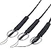 Acollador Llaves EOTW 3 Paquetes Cordon Correa de Cuello para Los Teléfonos Móviles Celulares IPods Memorias USB Llaves Insignias y Tarjeta Negro