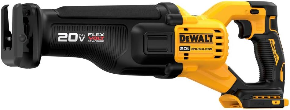 FLEXVOLT 20V MAX* Reciprocating Saw, Cordless, Tool Only (DCS386B)