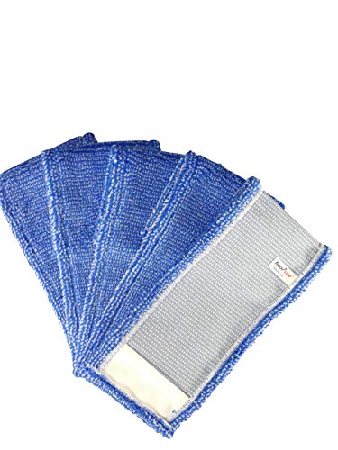 Floorstar Thenufil Pix - Mopa de microfibra universal (50 cm, 5 unidades), color azul
