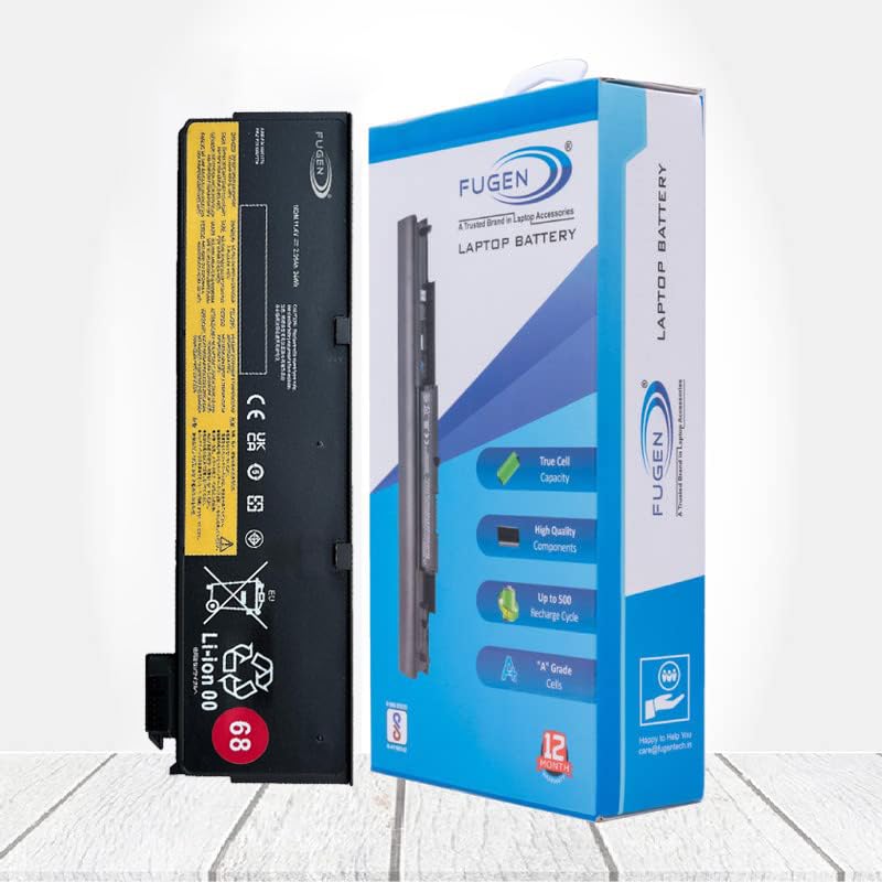 Fugen Laptop Battery for lenvo X240 00HW033, 00HW034, 0C52862, 121500152, 121500212, 121500213, 121500214 20BVA01KCD 20BVA012CD 20BXA03CCD 20BXA00UCD