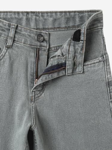 Image of Urbano Juniors Boy's Loose Baggy Fit Washed Denim Jeans Stretchable