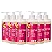 Sonett Organic Hand Liquid Soap Rose body care suitable for hands, face and body (Rose, 6 Count) Certified Organically Grown