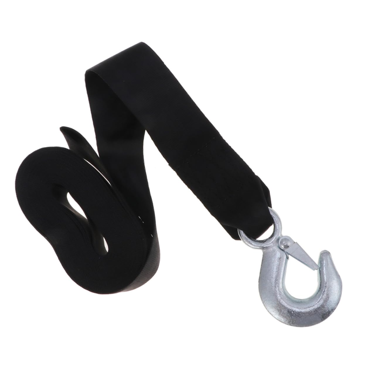 SOESFOUFU Trailer Winch Strap with Hook Durable Belt Capacity for Towing Applications Safe and Portable Emergency