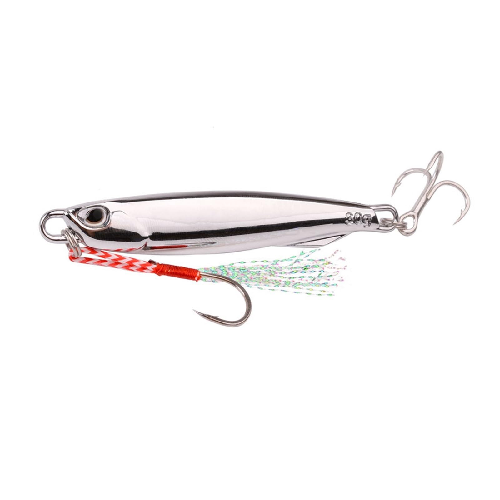 XILILHC 6pc 7.7cm 30g Plongée Profonde Grand Gabarit en Métal Leurre De Pêche Wobbler Artificiel Appât Dur Manivelle Bar De Mer Brochet Perche Matériel De Pêche