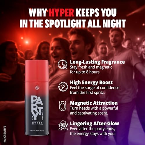 Image of Riya Hyper & Monk Perfume Body Spray | Long-Lasting Fragrance | Skin-Friendly & Safe on Fabric - Pack of 2 (150ml Each)
