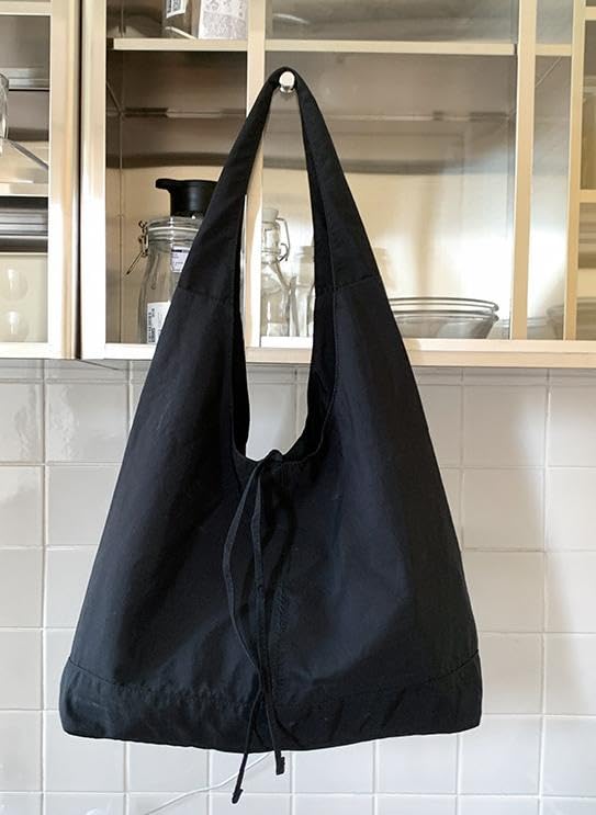 Bolsa Tote de Nylon Slouchy con Gran Capacidad miniatura 6