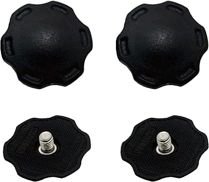 4 PCS Football Helmet Thumb Screws Compatible with Riddell SpeedFlex Chinstrap Thumb Screws,Keep for Speedflex Youth Football Helmet Chinstrap Stabilization System to Reduce Head Injury