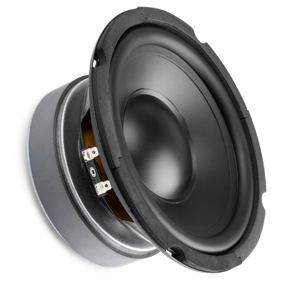 1 FENTON 902.193 WPP16 altoparlante woofer 16,5 cm 165 mm 6,5" 85 watt rms 175 watt max 8 ohm sensibilità 89 db sospensione in gomma, 1 pezzo + 3 adesivi omaggio