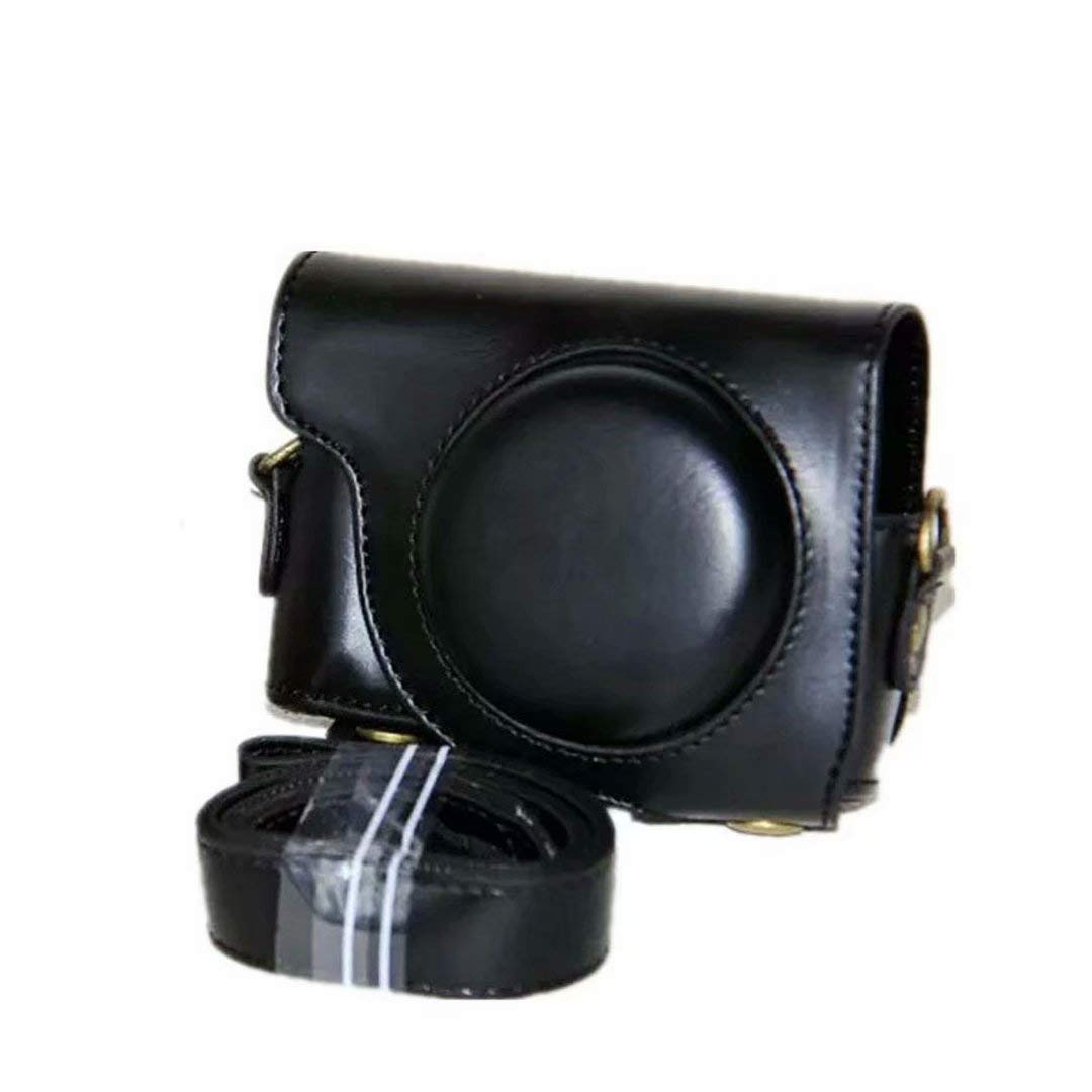 Étui De Protection En Similicuir Sac Pour Appareil Photo Canon PowerShot G9 X, G9 X Mark II Mark 2 Avec Bandoulière