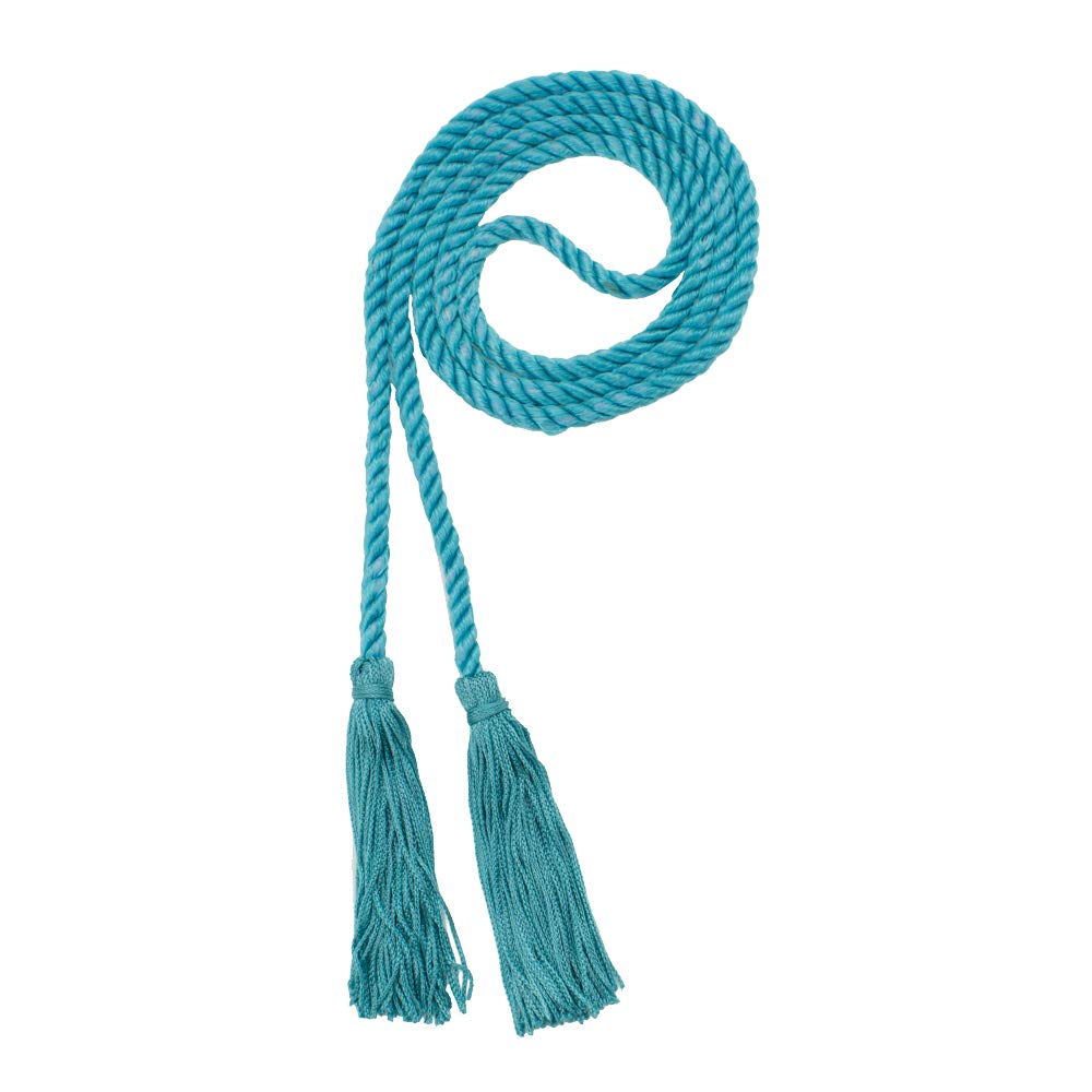 Tassel Depot Graduation Honor Cord - Peacock - Every School Color Available - Made In Usa