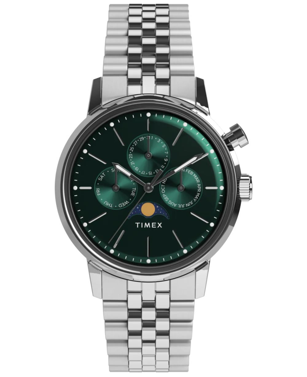 Timex Herren Multi Zifferblatt Quarz Armbanduhr Marlin
