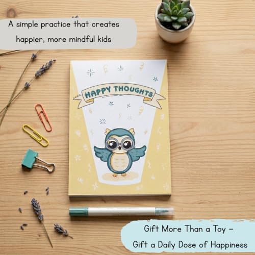 Image of Happy Thoughts A5 Positivity Pad for Kids, 40 Tear-Off Pages