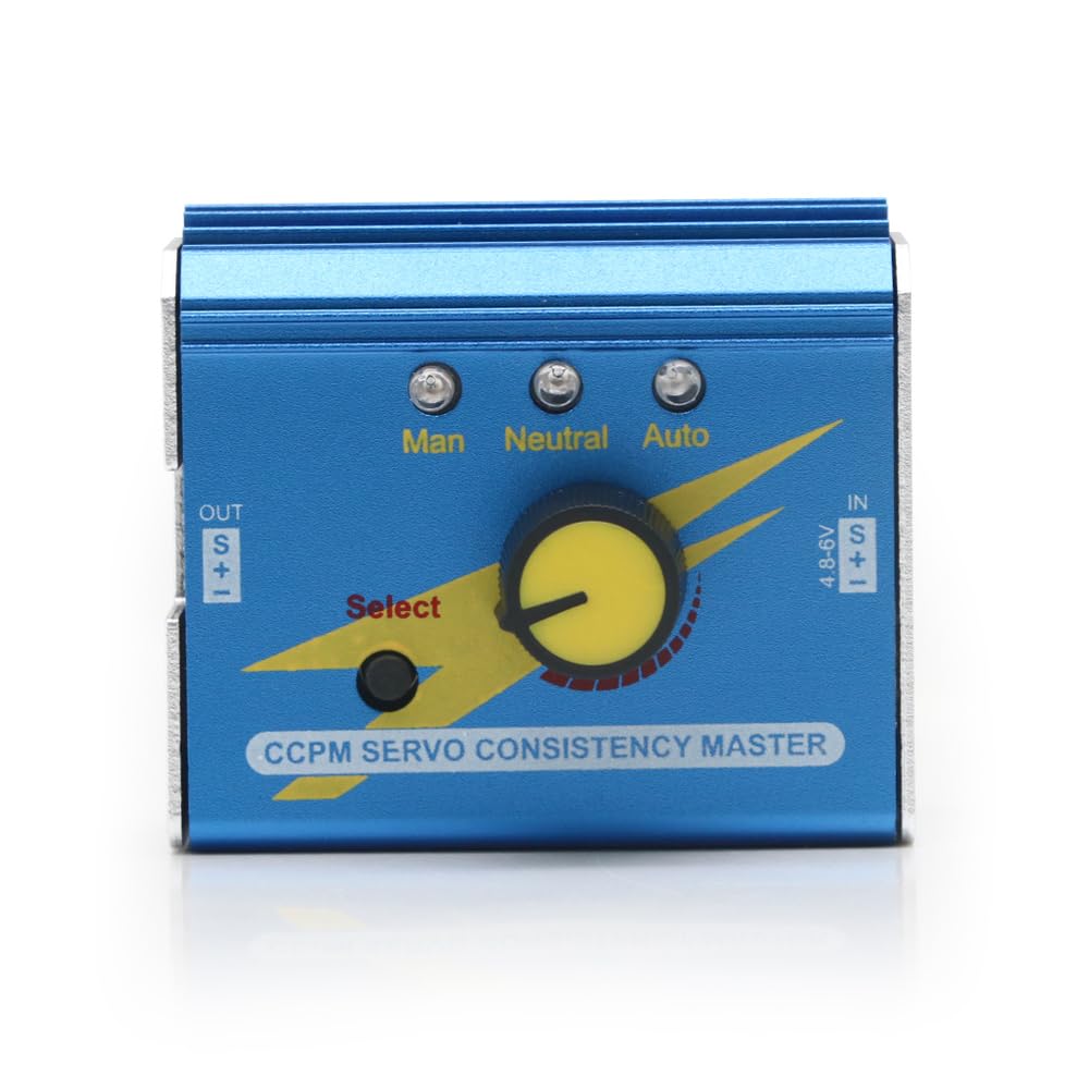 aneegfpv RC Metal Servo Motors Servo Tester Electronic Speed Controller Checker for RC Plane Car Boat