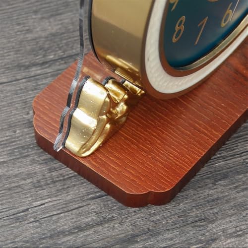 Reloj de repisa decorativo de alta gama con motivos de adorno chino 5
