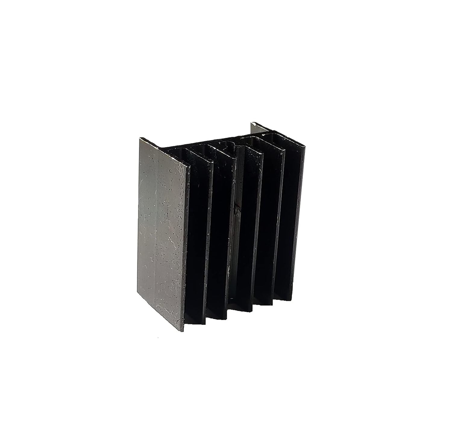 AVS COMPONENTS Aluminium Cooling BLACK Heatsink For IC Mosfet Transistor Heat Sink Pack Of 5 Pcs