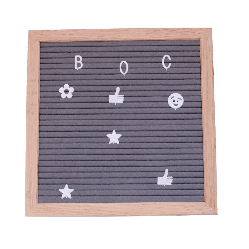 Buy Felt Board Felt Letter Board, 10 x 10 inch Message Board Word Board