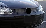 GOINGFAST Parrilla Rejilla Delantera Sport para Emblema Compatible con VW Golf 5 04-08 Panal de Abeja
