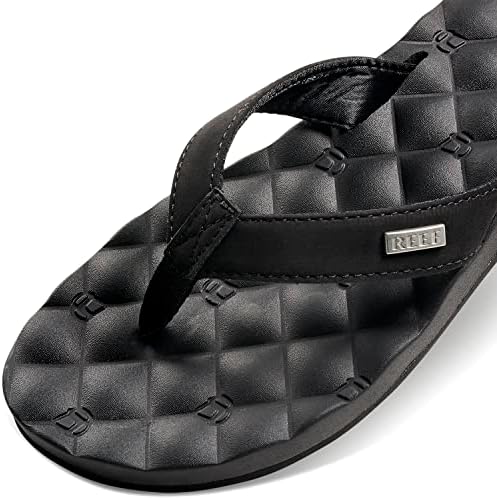 Reef Women's Sandals, Reef Dreams, Black/Black, 10 | Image 5